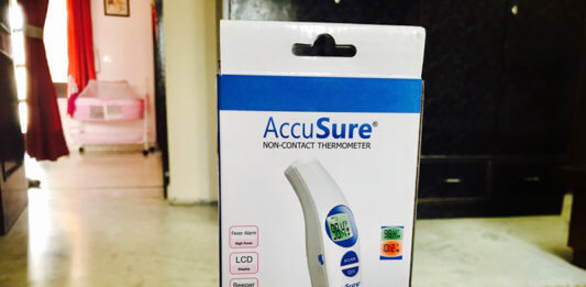 AccuSure Non-Contact Thermometer #FR 800 – Used And Reviewed AccuSure Non-Contact Thermometer #FR 800 – Used And Reviewed