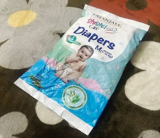 Patanjali Shishu Care Diaper – Used And Reviewed