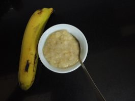 Banana Puree – How To Prepare Banana Puree For Your Baby? First Semi-Solid Food